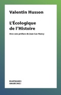 Cover: L'&Eacute;cologique de l'Histoire - Diaphanes