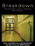 Cover: Breakdown - Routledge