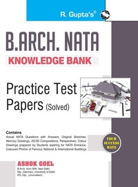 Enlarge image Cover: B. Arch. NATA Knowledge Bank Practice Test Papers - RAMESH PUBLISHING HOUSE