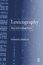 Cover: Lexicography - Routledge