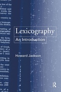Cover: Lexicography - Routledge