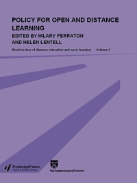 Enlarge image Cover: Policy for Open and Distance Learning - Routledge