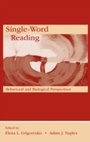 Cover: Single-Word Reading - Psychology Press Ltd