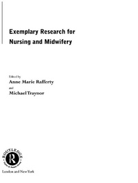 Abbildung von: Exemplary Research For Nursing And Midwifery - Routledge