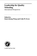 Cover: Leadership for Quality Schooling - Routledge