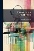 Cover: A Manual of Obstetrics - Nabu Press