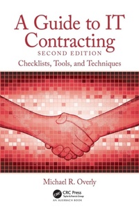 Enlarge image Cover: A Guide to IT Contracting - CRC Press