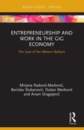Cover: Entrepreneurship and Work in the Gig Economy - Routledge