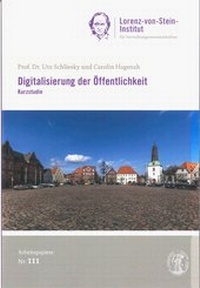 Abbildung von: Digitalisierung der Öffentlichkeit - Universität Kiel Lorenz-von-Stein-Inst.