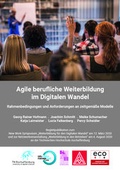 Cover: Agile berufliche Weiterbildung im Digitalen Wandel - IMI-Verlag