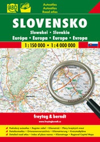 Abbildung von: Slowakei (Autoatlas 1:150.000, A4) - FREYTAG-BERNDT