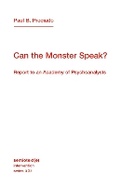 Cover: Can the Monster Speak? - Semiotext (E)