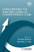 Cover: Challenges to Assumptions in Competition Law - Edward Elgar Publishing
