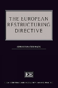 Enlarge image Cover: The European Restructuring Directive - Edward Elgar Publishing