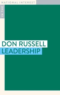 Enlarge image Cover: Leadership - Monash University Publishing