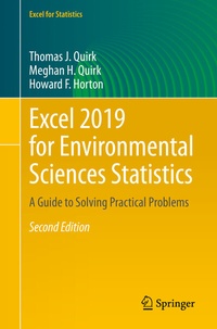 Abbildung von: Excel 2019 for Environmental Sciences Statistics - Springer