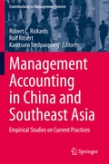 Cover: Management Accounting in China and Southeast Asia - Springer