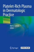 Cover: Platelet-Rich Plasma in Dermatologic Practice - Springer