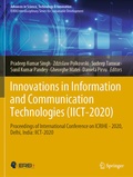 Cover: Innovations in Information and Communication Technologies (IICT-2020) - Springer
