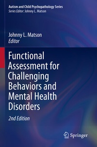 Bild: Functional Assessment for Challenging Behaviors and Mental Health Disorders - Springer