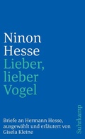 Cover: &raquo;Lieber, lieber Vogel&laquo; - Suhrkamp