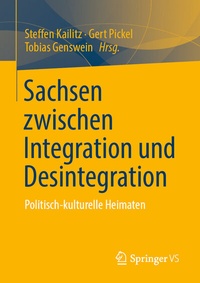 Abbildung von: Sachsen zwischen Integration und Desintegration - Springer VS