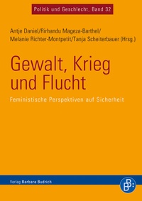 Abbildung von: Gewalt, Krieg und Flucht - Verlag Barbara Budrich