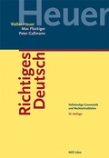 Cover: Richtiges Deutsch - NZZ Libro ein Imprint der Schwabe Verlagsgruppe AG