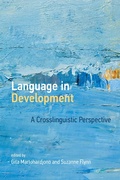 Cover: Language in Development - MIT Press