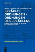 Cover: Erz&auml;hlte Ordnungen - Ordnungen des Erz&auml;hlens - De Gruyter