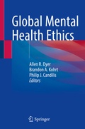 Cover: Global Mental Health Ethics - Springer