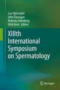 Cover: XIIIth International Symposium on Spermatology - Springer