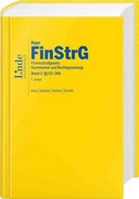 Abbildung von: FinStrG | Finanzstrafgesetz - Linde