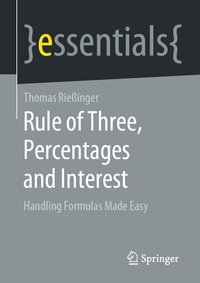 Abbildung von: Rule of Three, Percentages and Interest - Springer