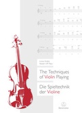 Cover: The Techniques of Violin Playing / Die Spieltechnik der Violine - B&auml;renreiter