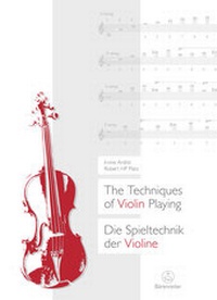 Abbildung von: The Techniques of Violin Playing / Die Spieltechnik der Violine - Bärenreiter