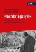 Cover: Nachkriegslyrik - UTB