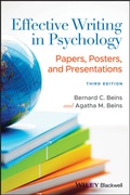 Cover: Effective Writing in Psychology - Wiley