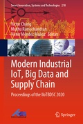 Cover: Modern Industrial IoT, Big Data and Supply Chain - Springer