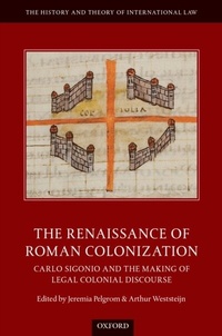 Enlarge image Cover: The Renaissance of Roman Colonization - OUP eBook