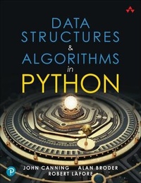 Enlarge image Cover: Data Structures & Algorithms in Python (Web Edition) - Addison Wesley