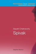 Cover: Gayatri Chakravorty Spivak - Routledge