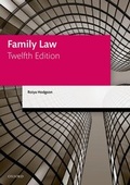 Cover: Family Law - Oxford University Press