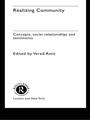 Cover: Realizing Community - Routledge