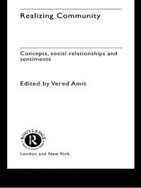 Enlarge image Cover: Realizing Community - Routledge