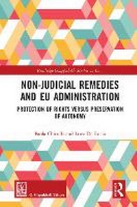 Abbildung von: Non-Judicial Remedies and Eu Administration - Routledge