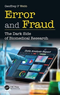 Enlarge image Cover: Error and Fraud - CRC Press