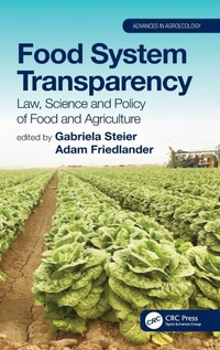 Enlarge image Cover: Food System Transparency - CRC Press