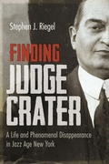 Cover: Finding Judge Crater - Syracuse University Press