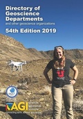 Cover: Directory of Geoscience Departments 2019 - American Geosciences Institute
